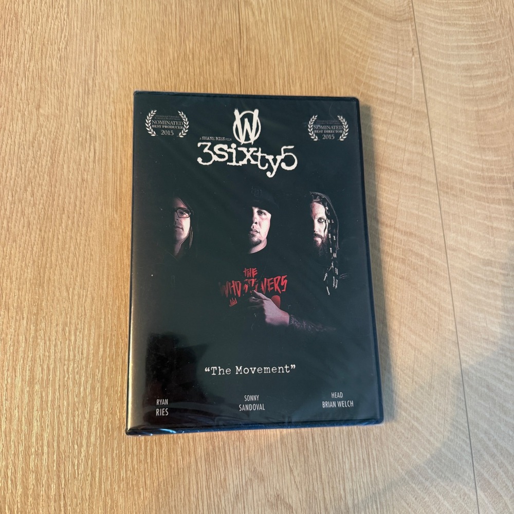 3sixty5 The Movement DVD The Whosoevers Sonny Sandoval Brian Head Welch Korn POD